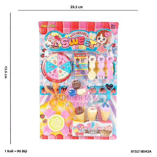 [815218043A] SWEET TOYS KITCHEN SET 18043A