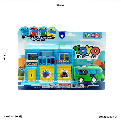 [8012302237-3] THE LITTLE BUS SET 02237-3