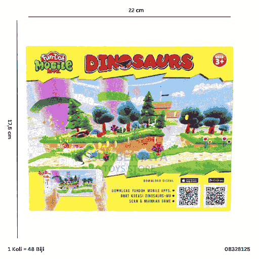 [08328125] FUN-DOH DINO MBL 28125