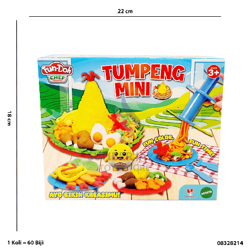 [08328214] FUN-DOH TUMPENG MINI 28214