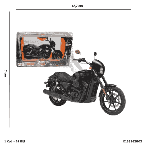 [0133393603] MAISTO HARLEY 393603