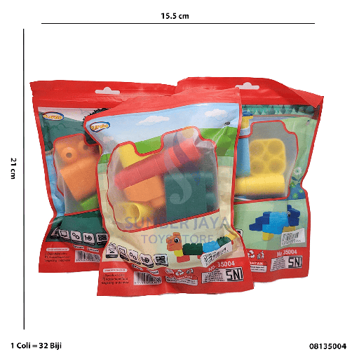 [08135004] PLAYGO KIDS BLOCK 35004