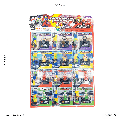 [082541/1] ROBOMAN BLOCK F1 SERIES 541/1