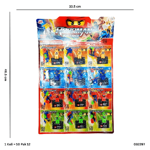 [082297] ROBOMAN BLOCK SUPER NINJAGO 297