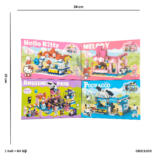 [08311200] RPK SANRIO & FRIENDS AMUSMENT 11200