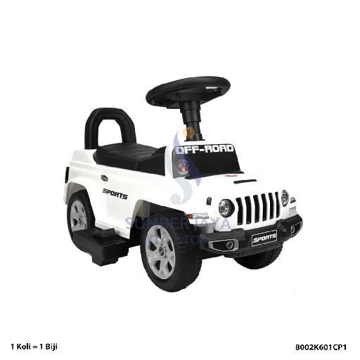 [8002K601CP1] TOLO CAR OFF ROAD K601C PUTIH