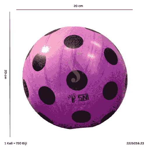 [2225016.23] BOLA POLKADOT 5016.23