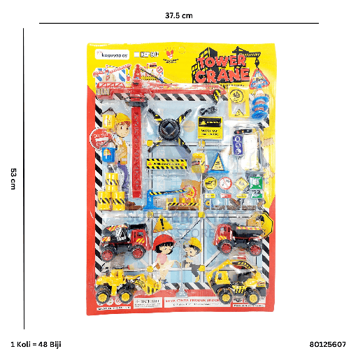 [80125607] TOWER CRANE SET KONTRUKSI 607