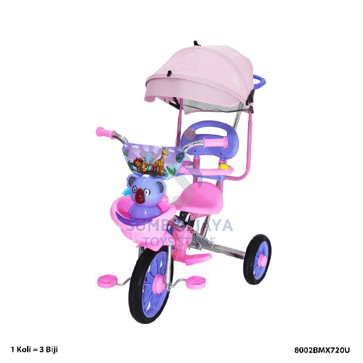 [8002BMX720U] TRICYCLE BMX 720 SAFARI VIOLET