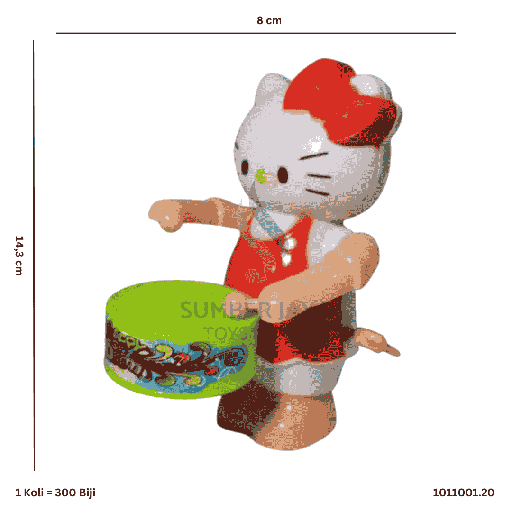 [1011001.20] HELLO KITTY DRUM 1001.20