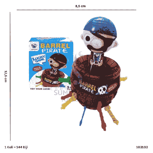 [103103] BARREL PIRATE GAME 103