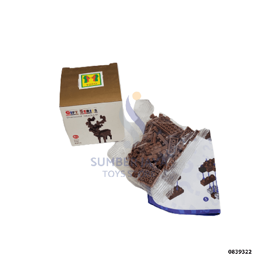 [0839322] BLOCK DIAMOND ANIMAL 9322