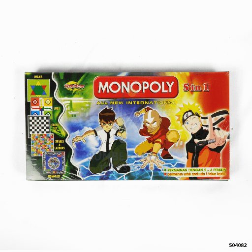 [504082] MONOPOLI 5IN1