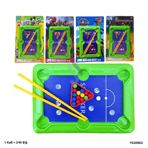 [1020862] SPIDERMAN + MIKI POOL TABLE 0862