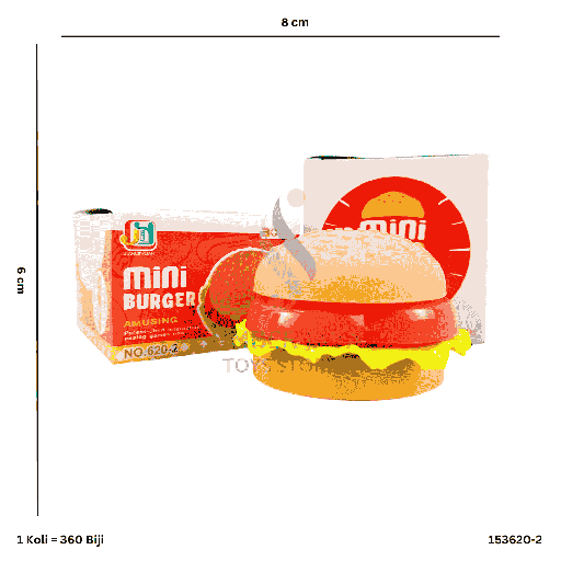 [153620-2] BURGER FOOF PLAY SET 620-2