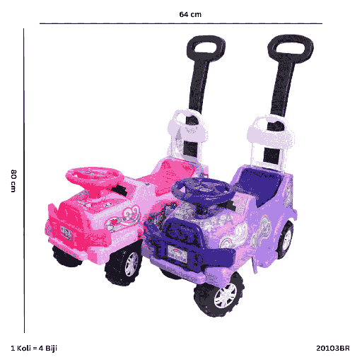 [20103BR] BRC UNICORN DAN HELLO KTTY 03BR