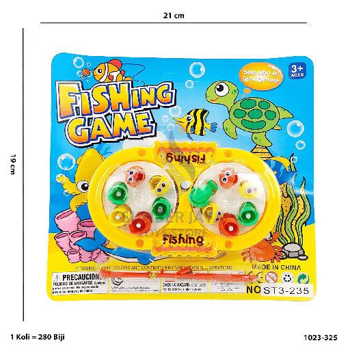 [1023-325] FISHING GAME KUNCI SET 3-325