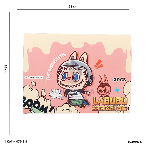[103996-5] BLIND BOX KEYRING LABUBU 996-5