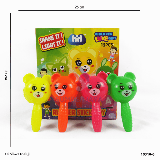 [10310-6] RUBBER STICK 12P/BOX 10-6