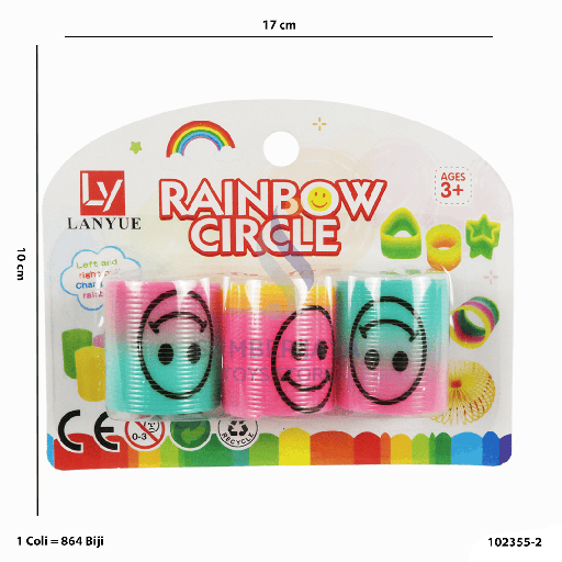 [102355-3] SPRING RAINBOW 355-3