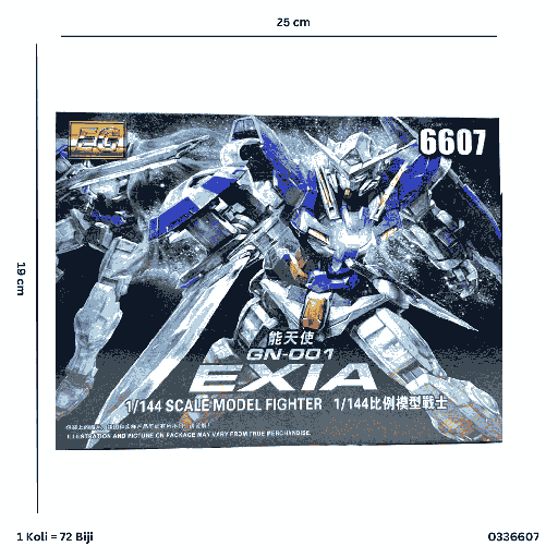 [0336607] RBT GUNDAM EXIA 6607