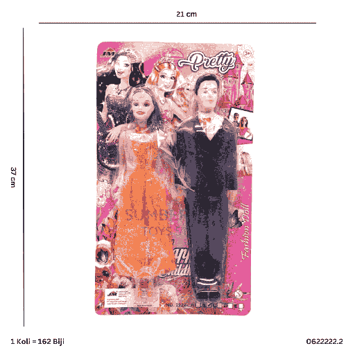 [0622222.2] BNK ROMANTIC ISI 2PCS SET 2222.2