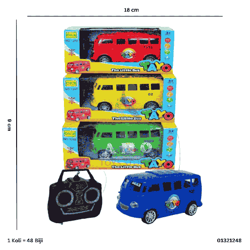 [01321248] BUS R/C 1248