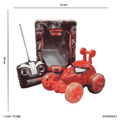 [01320135.3] MBL STUNT AVENGER R/C 0135.3