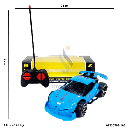 [01320789-105] R/C 4FC SPORT CAR 0789-105