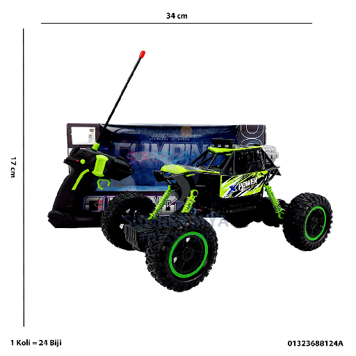 [01323688124A] R/C CLIMBING ASAP 3688-124A
