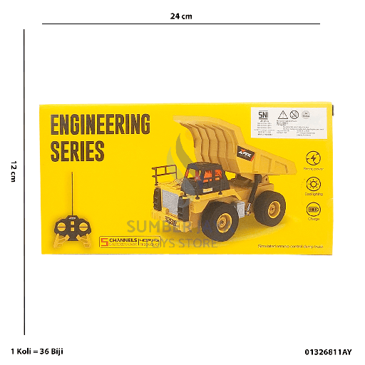 [01326811AY] R/C DUMP TRUCK ENGINEERING 6811AY