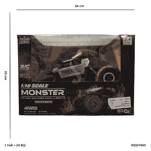 [01324WD] R/C MONSTER TRUCK 4WD