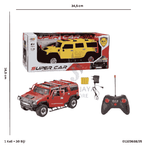 [01323688/25] SUPER CAR HAMMER R/C 3688/25