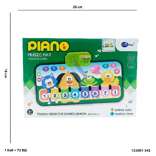 [123091-342] PIANO PLAYMATE 091-342