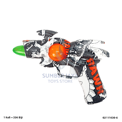 [02111030-6] PISTOL TATO SPACE GUN SOUN & LIGHT 1030-6