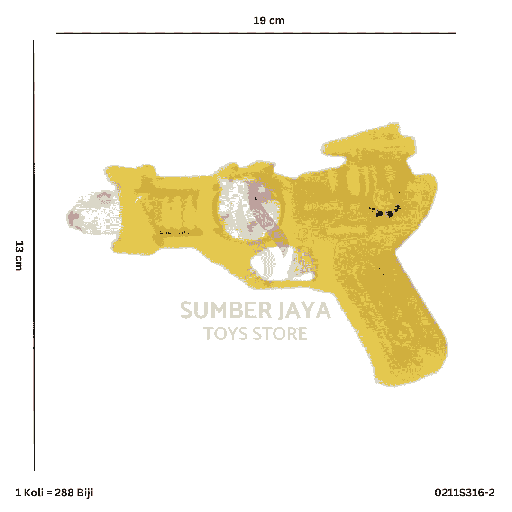 [0211S316-2] SPACE GUN SOUND & LIGHT S316-2