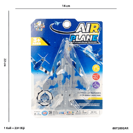 [8072892AR] AIR PLANE SET AR 892