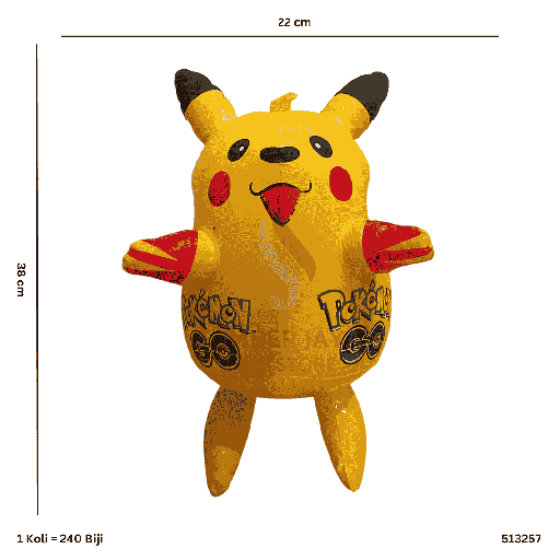 [513257] BONEKA POKEMON GO