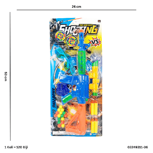 [02249311-36] SHOOTING TOYS GUN 9311-36