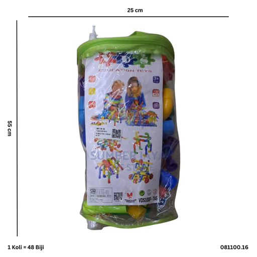 [081100.16] PUZZLE PIPA 100PCS 100.16