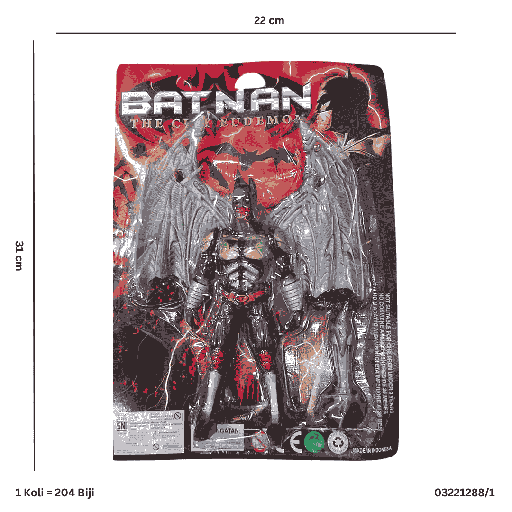 [03221288/1] RBT BATMAN SET 21288/1