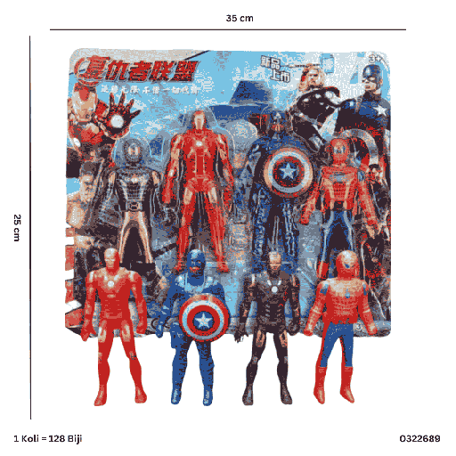 [0322689] RBT HEROES 4PCS 2689