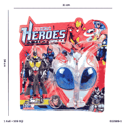 [032889-1] RBT HEROES+MASK 889-3