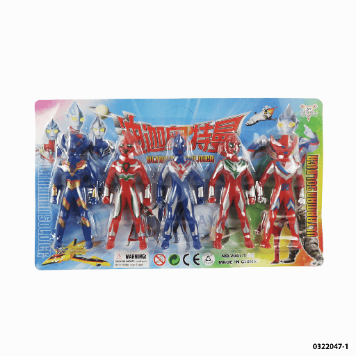 [0322047-1] RBT ULTRAMAN 5PCS 2047-1