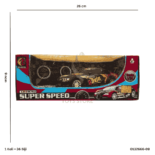[0132666-09] JET SPEED R/C 666-09