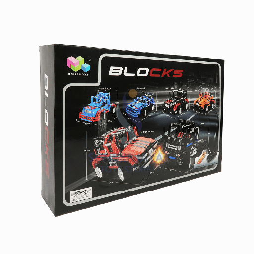 [0836507] BLOCK JEEP R/C 6507