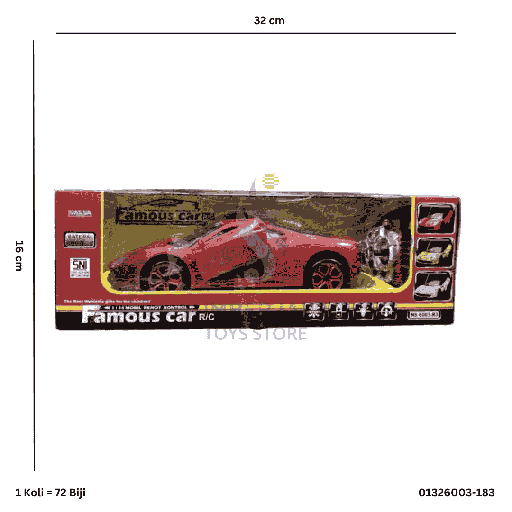 [01326003-183] FAMOUS CAR RC 6003-183
