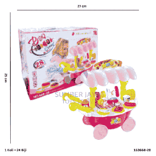[153668-28] BBQ SET DOS 668-28