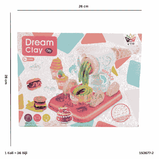 [153677-2] CLAY KITCHEN SET 677-2