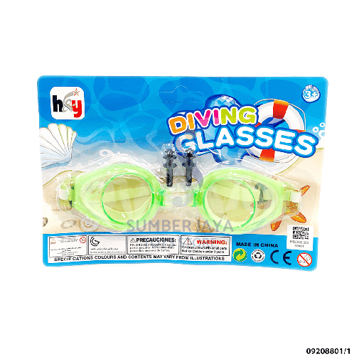 [09208801/1] DIVING GLASES SET 08801/1